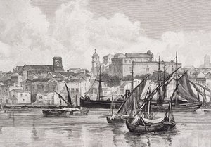 The Harbour, Brindisi, Italien, fra 