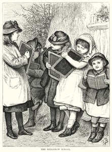 The Hedgerow School (gravering) af English School
