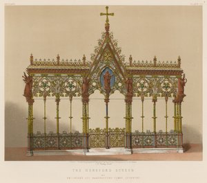 The Hereford Screen af Skidmores Art Manufactory Company, Coventry af English School