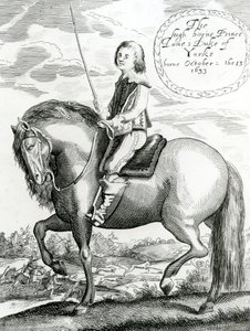 Den højbårne prins James hertug af Yorke, 1640-50 af English School