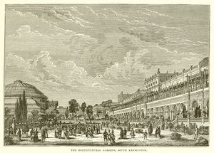 The Horticultural Gardens, South Kensington af English School