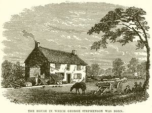 Huset, hvor George Stephenson blev født