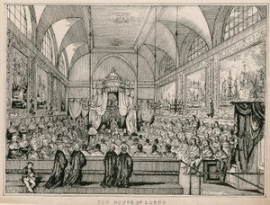 The House of Lords, Westminster, London af English School