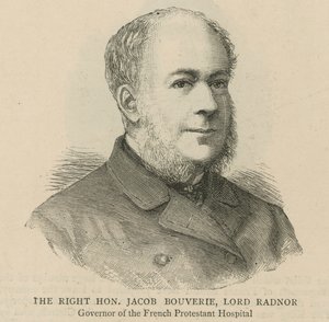 Huguenotterne i England: The Right Honorable Jacob Bouverie, Lord Radnor af English School
