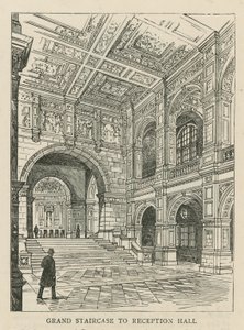 The Imperial Institute: Stor trappe til receptionen af English School