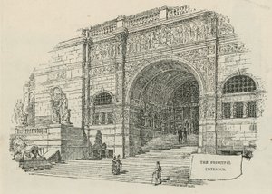 The Imperial Institute: Hovedindgangen af English School