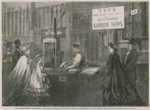 Den internationale udstilling; Besleys typestøbemaskine af English School