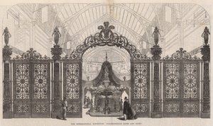 Den internationale udstilling; Coalbrookdale Gales and Court af English School