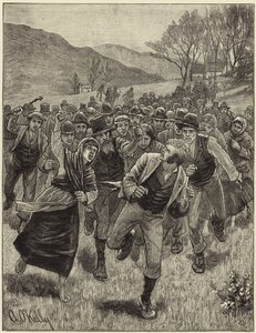 Den irske Land League-agitation af English School