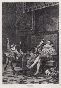 The Jester (gravering) af English School