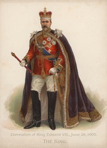 The King (chromolitho) af English School