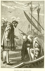 Kongen besøger Vasco da Gama af English School