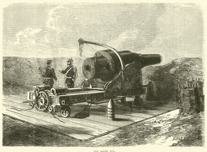 Krupp-pistolen, oktober 1870 af English School