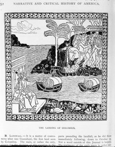 The Landing of Columbus, fra bind II af 