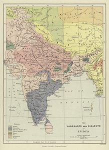 Indiens sprog og dialekter af English School