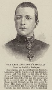 Der verstorbene Erzherzog Ladislaus (Stich) von English School