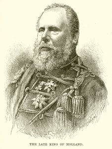 Den afdøde konge af Holland af English School