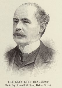 The Late Lord Beaumont (gravering) af English School