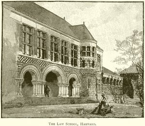 Die Rechtsfakultät, Harvard von English School