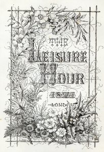 Die Freizeitstunde, London, 1891 von English School