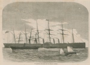 Leviathanen under damp med Himalaya ved siden af af English School