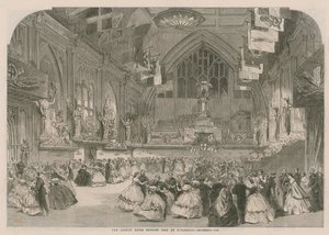 London Rifle Brigade Ball i Guildhall af English School