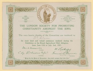 London Society for Promoting Christianity blandt jøderne af English School
