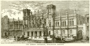 London University, Burlington Gardens af English School