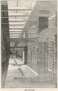 The Long Room, British Museum af English School