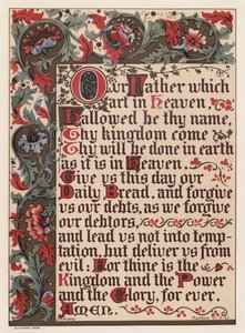 Fadervor (chromolitho) af English School
