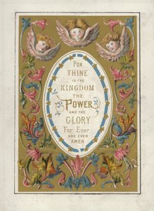 Fadervor (farve litho) af English School