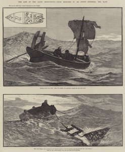 Tabet af Yacht Mignonette af English School