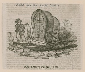 Das Lotterierad, 1826