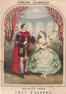 The Lurline Quadrille, 1860 af English School