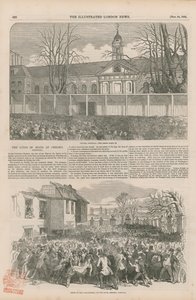 The Lying in State på Chelsea Hospital af English School