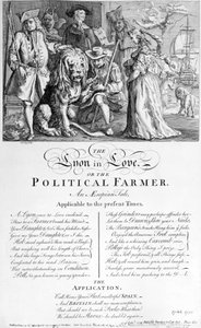 Der Löwe in der Liebe oder Ein politischer Bauer, 1738