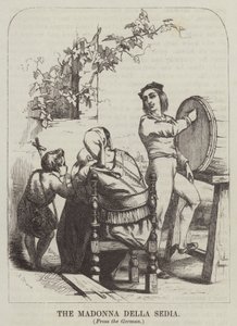 Stolens Madonna (gravering) af English School