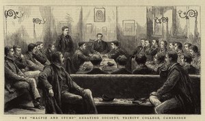 "Magpie and Stump" Debating Society, Trinity College, Cambridge af English School