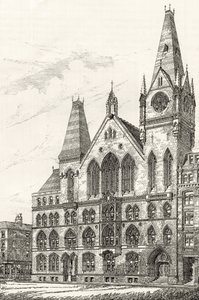 Memorial Hall, Farringdon Street, fra 