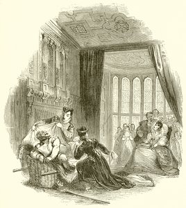 De glade koner i Windsor af English School