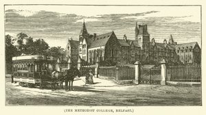 The Methodist College, Belfast (kobberstik) af English School