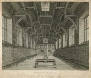 Middle Temple Hall, London af English School