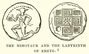 Minotaurus og Kretas labyrint af English School