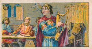 Trubaduren (chromolitho) af English School