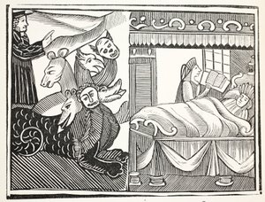 The Miracle of Miracles, illustration fra Chap-books of the Eighteenth Century af John Ashton, pub. 1882 af English School