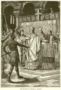 Mordet på Thomas A Becket af English School