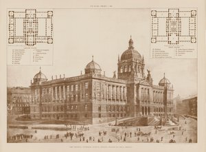 Det Bøhmiske Nationalmuseum, Prag (kobberstik) af English School