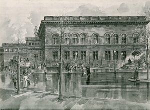 National Portrait Gallery på Trafalgar Square af English School