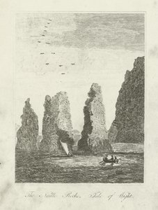 The Needle Rocks, Isle of Wight af English School