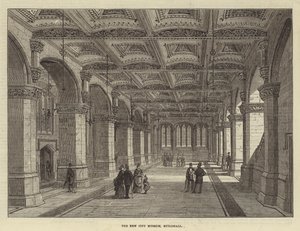 The New City Museum, Guildhall (gravering) af English School